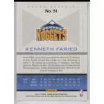 2016-17 Grand Reserve Base #51 Kenneth Faried