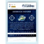 2015-16 Panini Excalibur Base #33 Derrick Favors