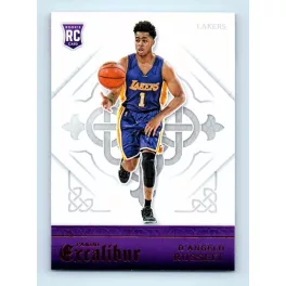 2015-16 Panini Excalibur Base #177 D'Angelo Russell RC