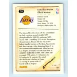 2012 Kobe Anthology Base # 50 Kobe Bryant