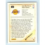 2012 Kobe Anthology Base # 49 Kobe Bryant