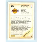 2012 Kobe Anthology Base # 36 Kobe Bryant