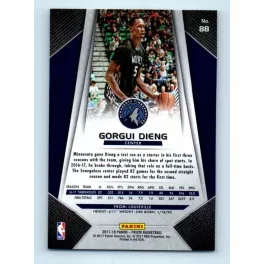 2017-18 Prizm Basketball Base # 88 Gorgui Dieng