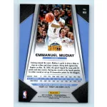 2017-18 Prizm Basketball Base # 161 Emmanuel Mudiay