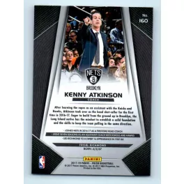 2017-18 Prizm Basketball Base # 160 Kenny Atkinson