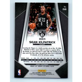 2017-18 Prizm Basketball Base # 158 Sean Kilpatrick