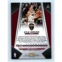 2017-18 Prizm Basketball Base # 199 Kyle Korver