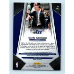 2017-18 Prizm Basketball Base # 120 Quin Snyder