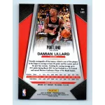 2017-18 Prizm Basketball Base # 141 Damian Lillard