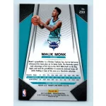 2017-18 Prizm Basketball Base # 233 Malik Monk
