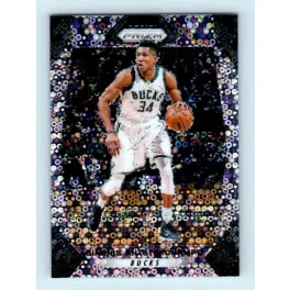   2017-18 Prizm Basketball Base Fast Break # 182 Giannis Antetokounmpo