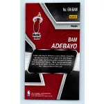 2017-18 Prizm Basketball Emergent Fast Break # EM-BAM Bam Adebayo