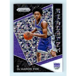   2017-18 Prizm Basketball Emergent Fast Break # EM-DEA De'aaron Fox