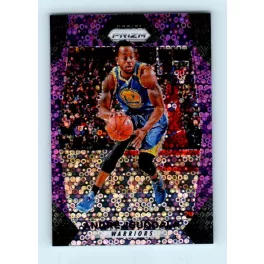   2017-18 Prizm Basketball Base Fast Break Purple # 43 Andre Iguodala