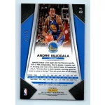 2017-18 Prizm Basketball Base Fast Break Purple # 43 Andre Iguodala