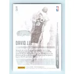 2016-17 Panini Prestige  # 21 David Lee