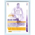 2016-17 Panini Prestige  # 25 Julius Randle