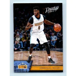 2016-17 Panini Prestige  # 40 Emmanuel Mudiay