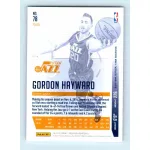 2016-17 Panini Prestige  # 78 Gordon Hayward
