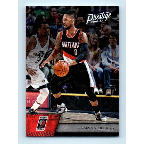 2016-17 Panini Prestige  # 91 Damian Lillard