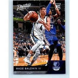 2016-17 Panini Prestige  # 166 Wade Baldwin IV