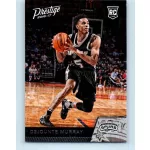 2016-17 Panini Prestige  # 176 Dejounte Murray