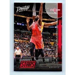 2016-17 Panini Prestige Stat Stars # 19 James Harden
