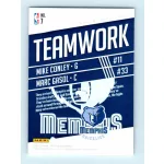 2017 Panini Prestige Teamwork # 7 Mike Conley/Marc Gasol
