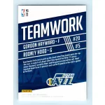 2016-17 Panini Prestige Teamwork # 11 Gordon Hayward/Rodney Hood