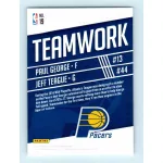 2016-17 Panini Prestige Teamwork # 19 Paul George/Jeff Teague
