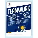 2016-17 Panini Prestige Teamwork # 19 Paul George/Jeff Teague