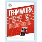 2016-17 Panini Prestige Teamwork # 28 C.J. McCollum/Damian Lillard