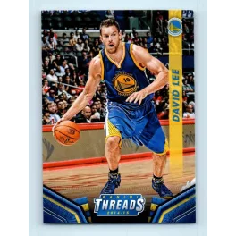 2014-15 Panini Threads  # 39 David Lee