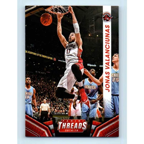 2014-15 Panini Threads  # 92 Jonas Valanciunas
