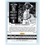 2014-15 Panini Threads  # 106 Kevin Garnett