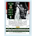2014-15 Panini Threads  # 148 O.J. Mayo