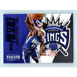 2014-15 Panini Threads Inside Presence # 8 DeMarcus Cousins