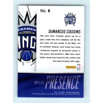 2014-15 Panini Threads Inside Presence # 8 DeMarcus Cousins