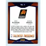 2014-15 Panini Threads Talented Twosomes # 1 Eric Bledsoe/Goran Dragic