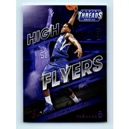   2014-15 Panini Threads High Flyers Century Proof Red # 19 Rudy Gay