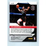 2018-19 Panini Prizm  # 63 OG Anunoby