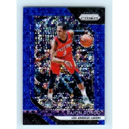   2018-19 Panini Prizm Prizms Fast Break Blue  # 36 Rajon Rondo