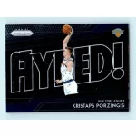 2018-19 Panini Prizm Get Hyped!  # 3 Kristaps Porzingis