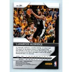 2018-19 Panini Prizm  # 291 LaMarcus Aldridge