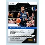 2018-19 Panini Prizm  # 290 Wesley Matthews