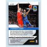 2018-19 Panini Prizm  # 222 Stephen Curry