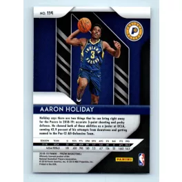 2018-19 Panini Prizm  # 114 Aaron Holiday