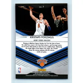   2018-19 Panini Prizm Go Hard or Go Home  # 7 Kristaps Porzingis