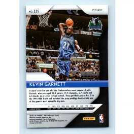 2018-19 Panini Prizm Silver # 235 Kevin Garnett