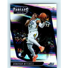   2018-19 Threads Premium Basketball Premium # 37 Donovan Mitchell